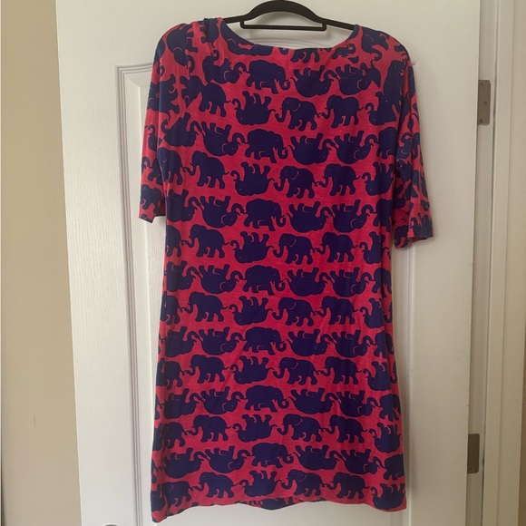 Lilly Pulitzer - Cassie Dress | Kissy Pink Tusk in Sun - Picture 4 of 6